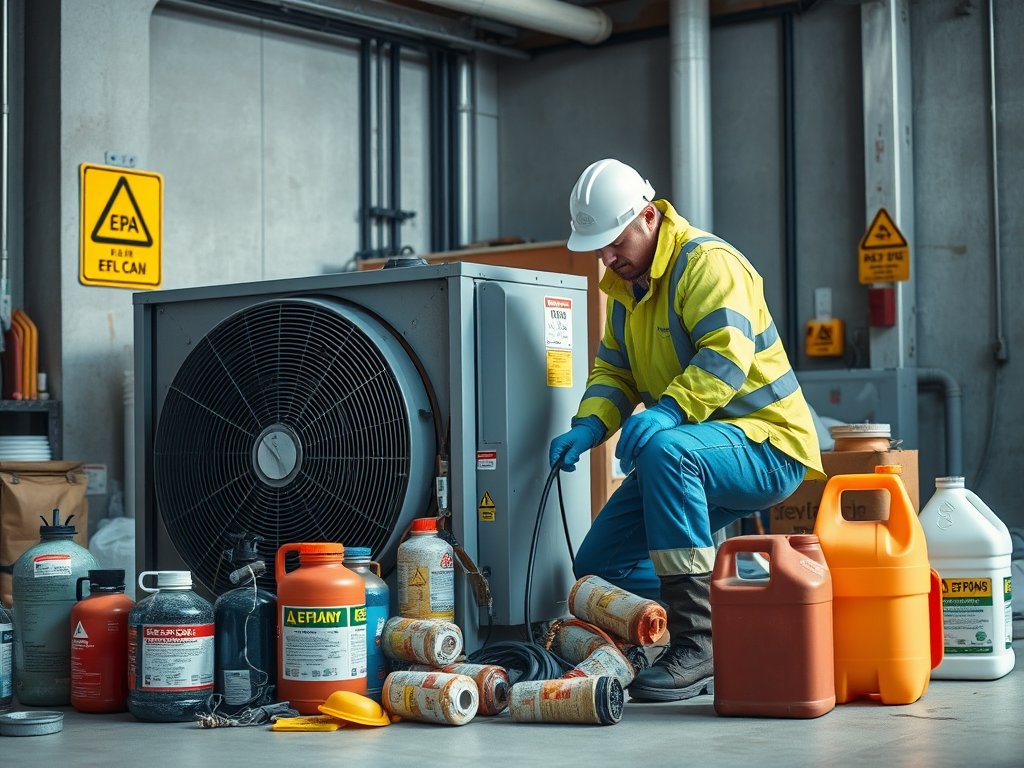 On-Site Cleanup & Hazardous Material Compliance in HVAC&nbsp;Recycling