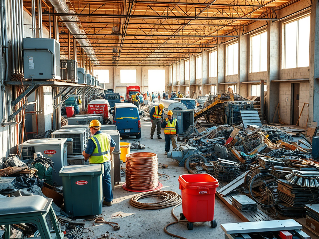 Job-Site HVAC Cleanup in Texas: Faster Turnovers with Scrap Pickup&nbsp;Services