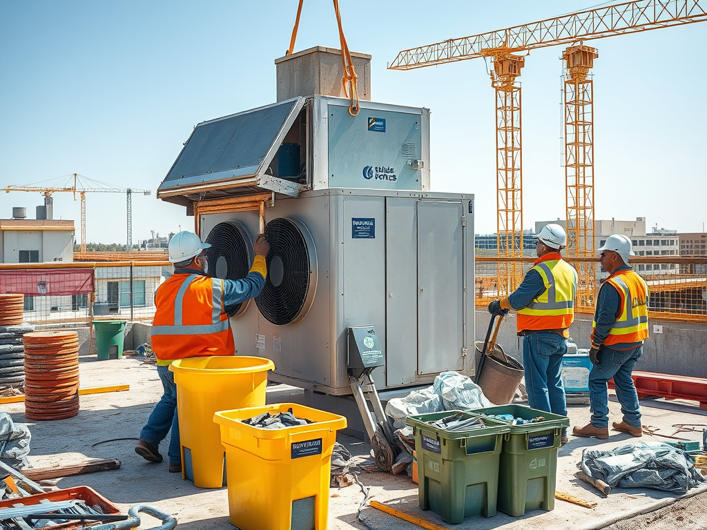 New Commercial Builds in Texas: Planning HVAC Removal &&nbsp;Recycling