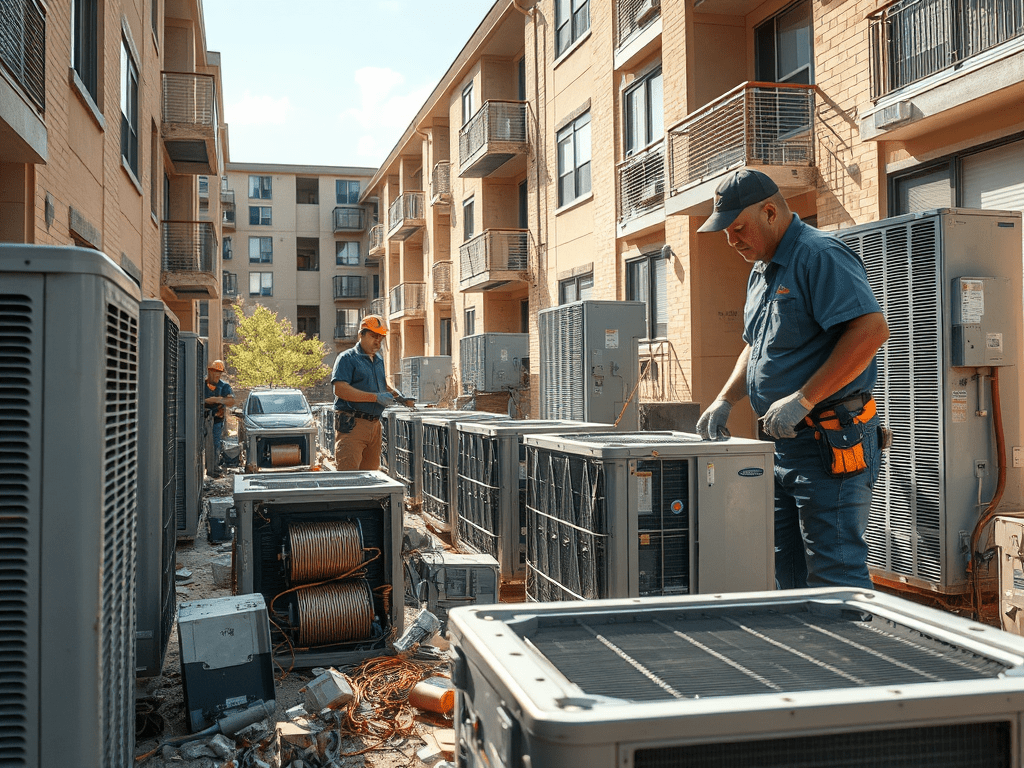Texas Apartment & Retail HVAC Upgrades: Recycling Options for Property&nbsp;Managers
